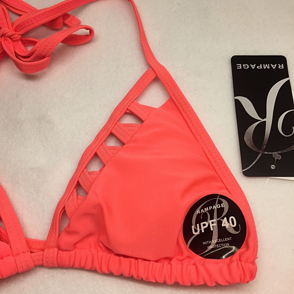 Women’s Size S Melon Colored Bikini - Picture 3 of 4